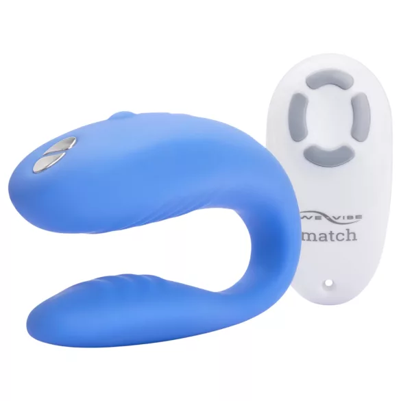 We-Vibe Match - parvibrator - vattentät uppladdningsbar - blå