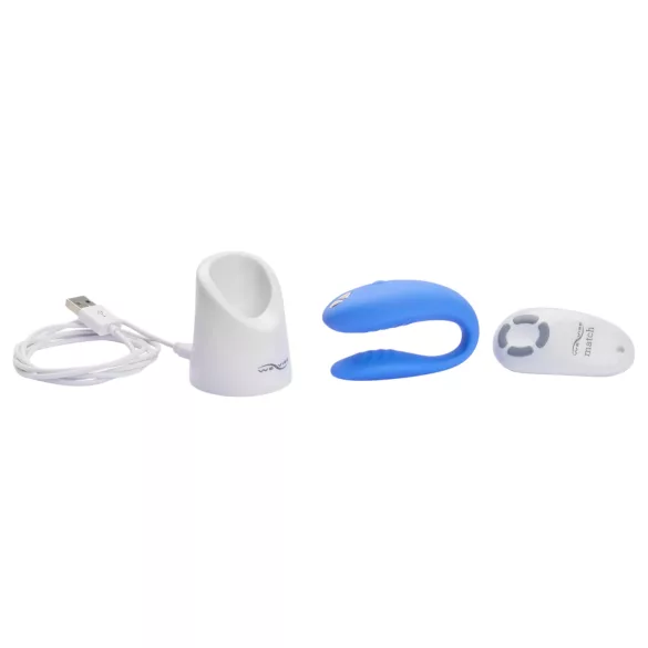 We-Vibe Match - parvibrator - vattentät uppladdningsbar - blå