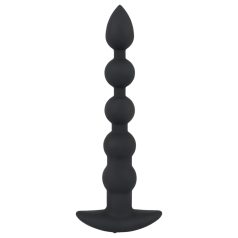   Black Velvets - uppladdningsbar analvibrator med 5 kulor - svart