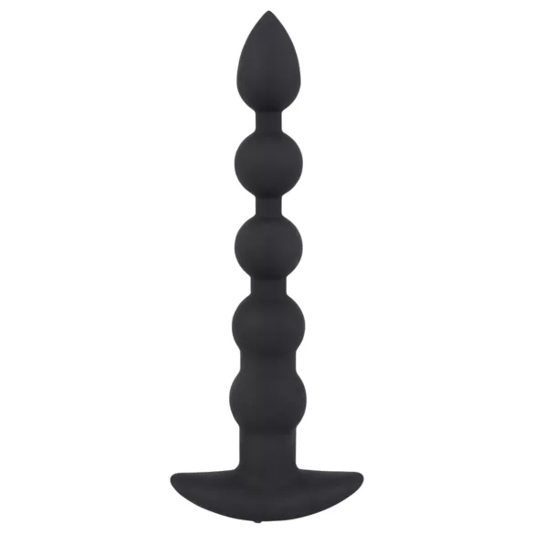Black Velvets - uppladdningsbar analvibrator med 5 kulor - svart