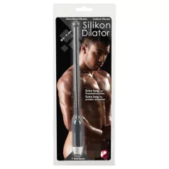 You2Toys - vibrator dilator - silikon, svart, 8-11mm