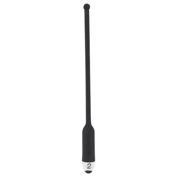 You2Toys - vibrator dilator - silikon, svart, 8-11mm