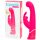 Happyrabbit - G-punkt vibrator med klitorisklämme - vattentät - rosa