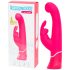Happyrabbit - G-punkt vibrator med klitorisklämme - vattentät - rosa