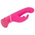 Happyrabbit - G-punkt vibrator med klitorisklämme - vattentät - rosa