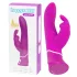 Happyrabbit Curve - vibrator med klitorisstimulator - vattentät - lila