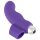 SMILE Finger - vågig silikonfinger-vibrator (lila)