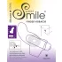 SMILE - finger vibrator - vågig yta - silikon lila