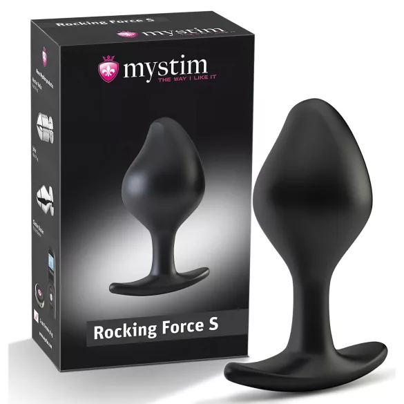 mystim - elektro analkol - liten - svart