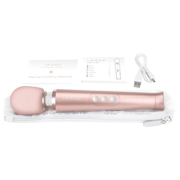 Le Wand Petite - massagevibrator - exklusiv - roséguld