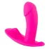 SMILE - fjärrstyrd strap-on vibrator - uppladdningsbar - rosa