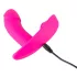SMILE - fjärrstyrd strap-on vibrator - uppladdningsbar - rosa
