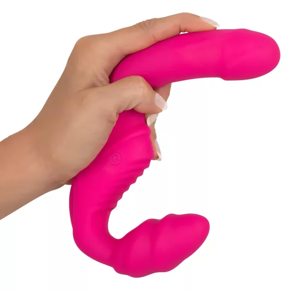 You2Toys - Double2Teaser - påsättbar vibrator utan fästanordning (rosa)