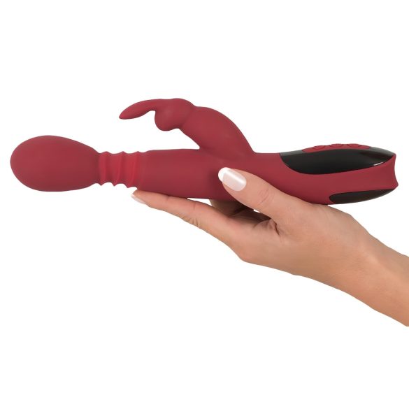 You2Toys - G-punkt vibrator - roterande, stötande, värmande - röd