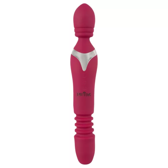 Javida Thrusting - 3‑i‑1 masserande vibrator (röd)