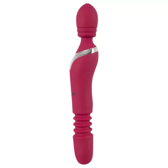 Javida Thrusting - 3‑i‑1 masserande vibrator (röd)