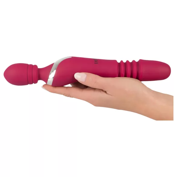 Javida Thrusting - 3‑i‑1 masserande vibrator (röd)