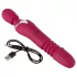 Javida Thrusting - 3‑i‑1 masserande vibrator (röd)