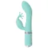 Pillow Talk Kinky - uppladdningsbar G-punktsvibrator med 2 motorer (turkos)