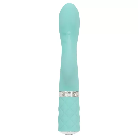Pillow Talk Kinky - uppladdningsbar G-punktsvibrator med 2 motorer (turkos)