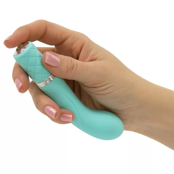 Pillow Talk Racy - G-punktsvibrator smal uppladdningsbar turkos