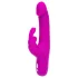 Happyrabbit - Rabbitvibrator med klitorisstimulator - uppladdningsbar lila