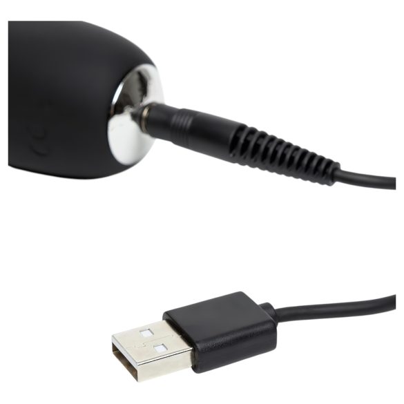 Happyrabbit - G-punkt vibrator - smal modell - svart