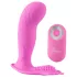 SMILE - G-punkts trosa vibrator - uppladdningsbar fjärrstyrd silikon rosa