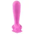 SMILE - G-punkts trosa vibrator - uppladdningsbar fjärrstyrd silikon rosa
