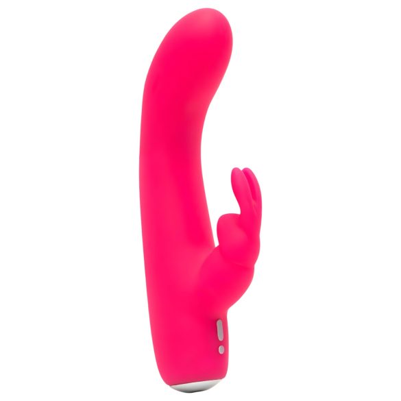 Happyrabbit - rabbitvibrator mini - uppladdningsbar - rosa