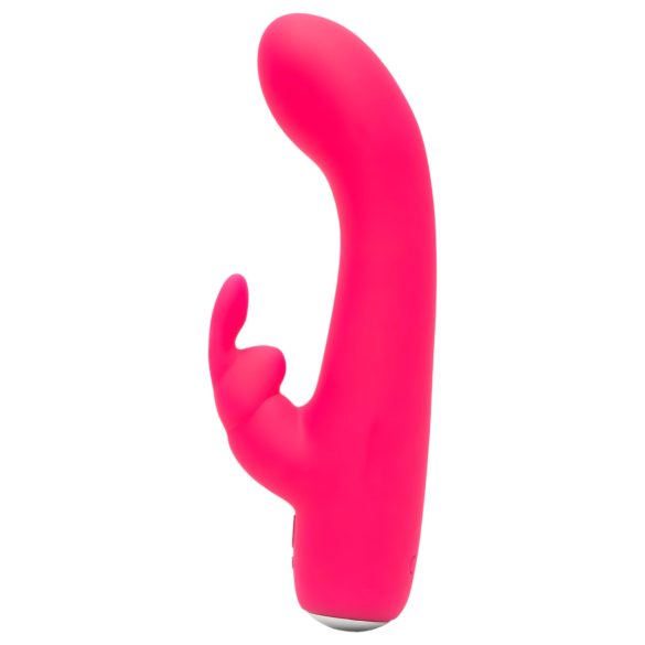 Happyrabbit - rabbitvibrator mini - uppladdningsbar - rosa