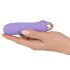 Cuties Mini Purple - stavvibrator - uppladdningsbar silikon - lila