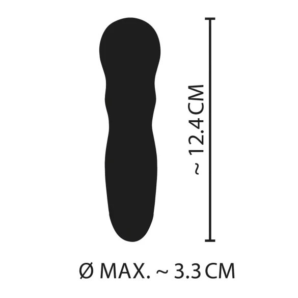You2Toys - Cuties Mini Rose - uppladdningsbar, vågig vibrator (pink)