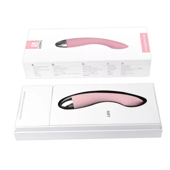 Svakom Amy - G-punkt vibrator - uppladdningsbar - rosa