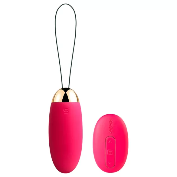 Svakom Elva - vibratorägg med fjärrkontroll uppladdningsbar röd