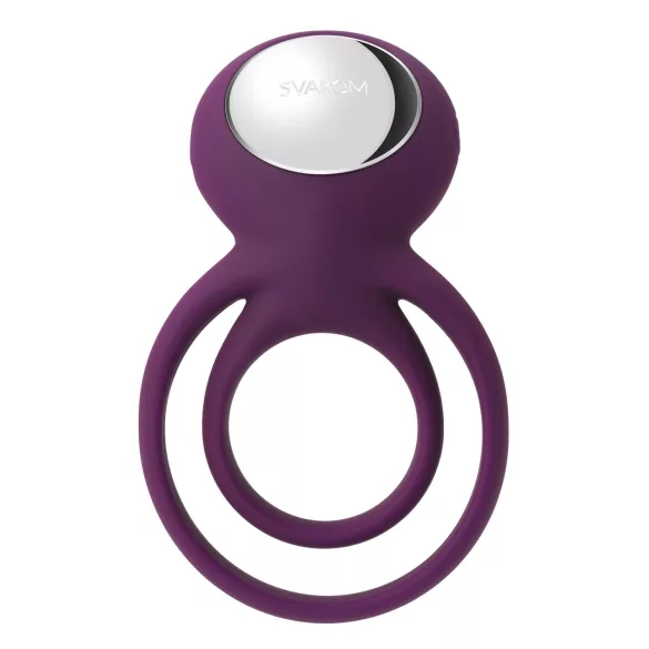 Svakom Tammy - vibratorring för penis och pung - uppladdningsbar - lila
