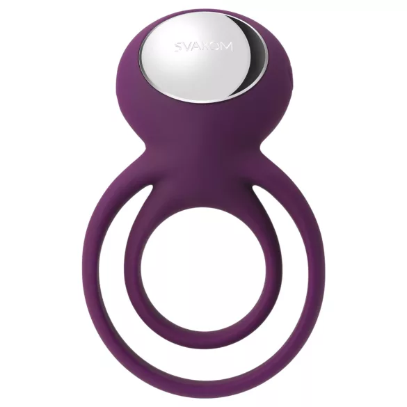 Svakom Tammy - vibratorring för penis och pung - uppladdningsbar - lila