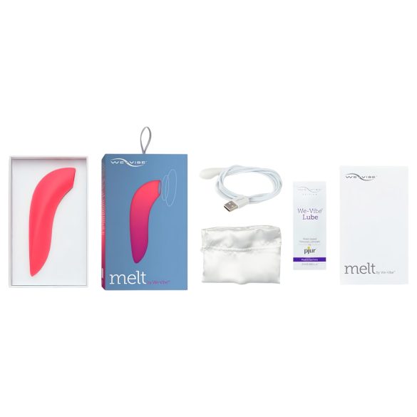 We-Vibe Melt - smart luftvågsstimulator för klitoris (korall)