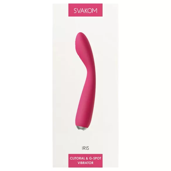 Svakom Iris - G-punktvibrator - uppladdningsbar, vattentät - röd