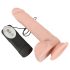 Medical Thrusting - vibrator med sugkopp och roterande tryckfunktion - natur