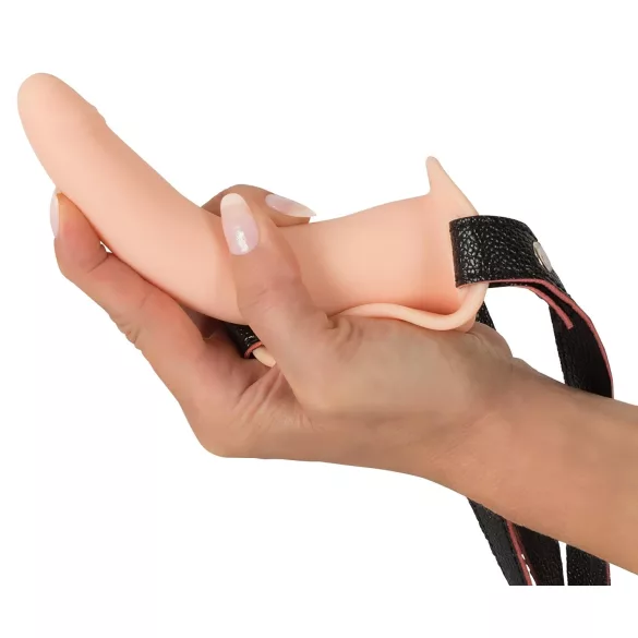 You2Toys - Strap-on vibrator - uppladdningsbar - hudfärgad