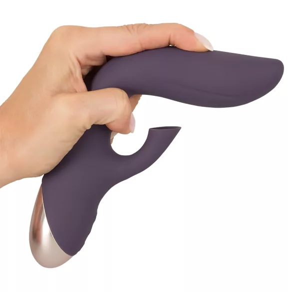 Javida - vibrator med klitorissug - vattentät - lila