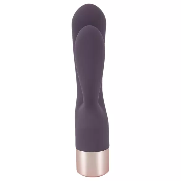 You2Toys - rabbitvibrator med klitorisstimulator - uppladdningsbar - lila