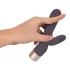 You2Toys - rabbitvibrator med klitorisstimulator - uppladdningsbar - lila