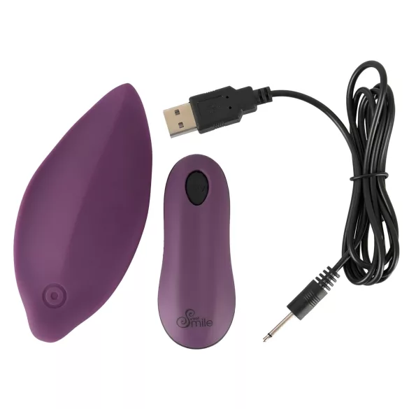 SMILE - trossvibrator - uppladdningsbar klitorisstimulator - lila