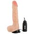 Nature Skin - roterande realistisk dildo vibrator - hudfärg