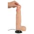 Nature Skin - roterande realistisk dildo vibrator - hudfärg