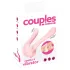 Couples Choice - parvibrator med 2 motorer - rosa
