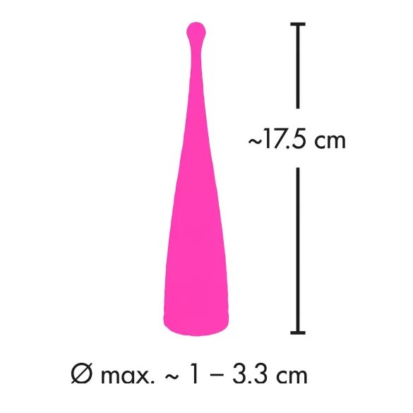 Couples Choice - klitorisstimulator vibrator - uppladdningsbar - rosa