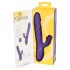 Smile Pearl - vibrator med pärlor - stötrörelse - lila